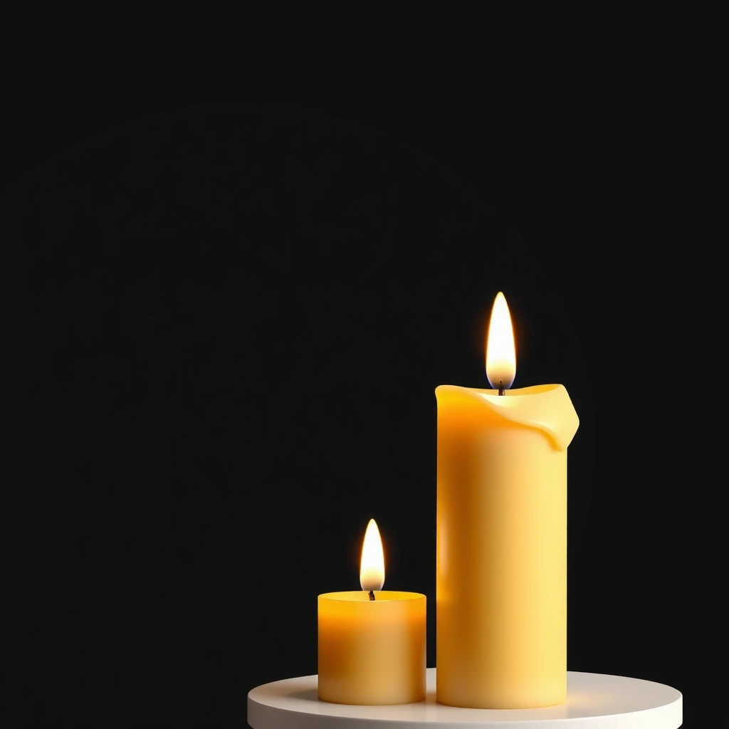 Pixel Candle Art 4